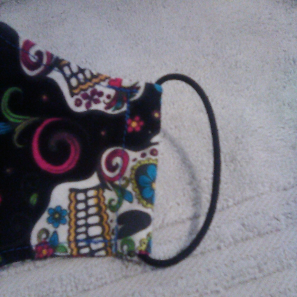 2-Día de los Muertos Face Mask - Picture 3 of 4